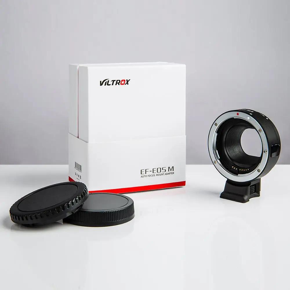 Viltrox EF-EOS M adaptateur d'objectif mise au point automatique électronique pour objectif Canon EO