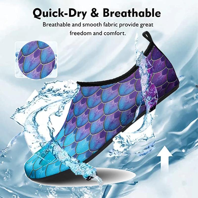 Chaussures aquatiques sports d'eau barefoot séchage rapide yoga aquatique hommes femmes