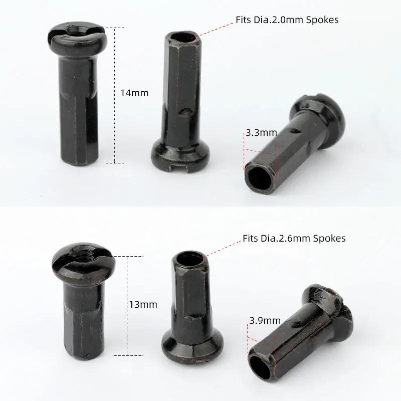 20/50 pièces écrous à rayons en laiton 14G 13G 12G vtt roue de vélo de route e-bike Scooter jante bo