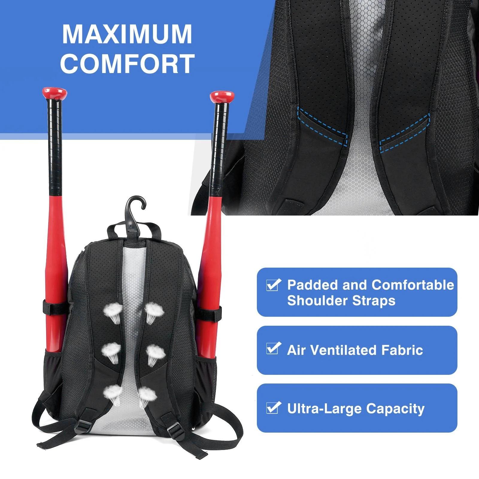 Sac de Baseball sac de Softball sac à dos étanche sac à bandoulière sac de Sport jeunesse garçon fil