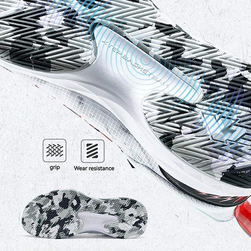 Xtep JLIN-TEAM chaussures de basket-ball pour hommes été résistant à l'usure chaussures de sport pou