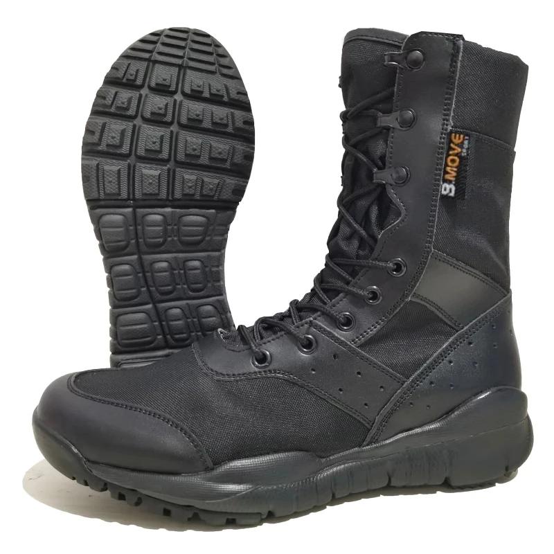 Bottes Militaires Ultra-Légères Homme Femme - Randonnée Désert Escalade Été