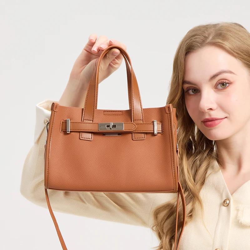 Sac cartable en peau de vache pour femmes 2026 mini sac à main de luxe qualité sacs à main en cuir v