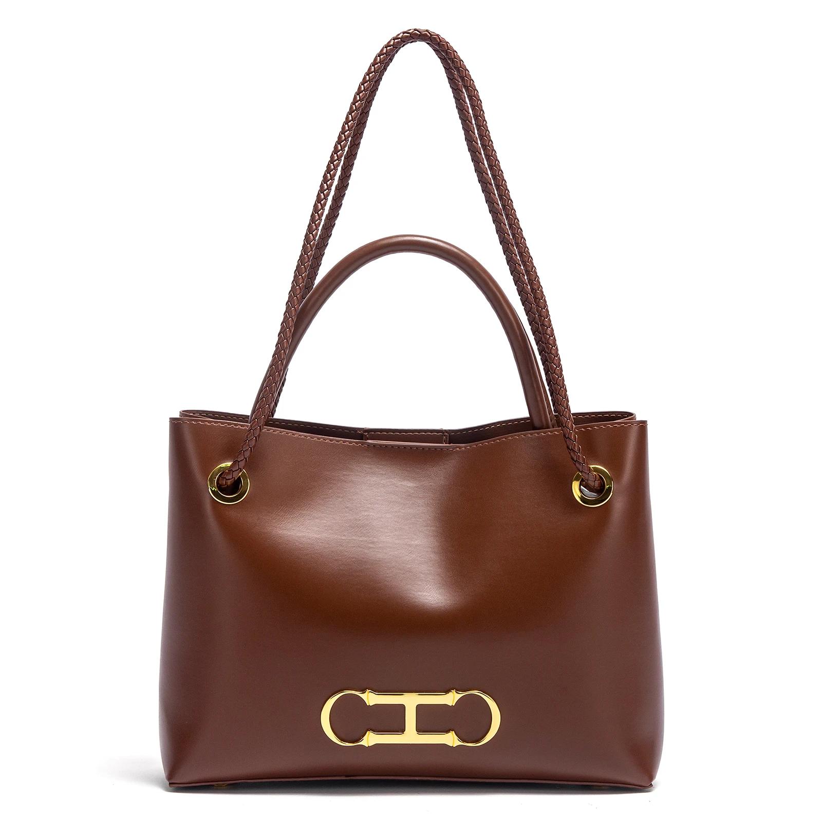 Sac à main pour femmes, fourre-tout minimaliste noir, à double usage, pour les déplacements, nouvell