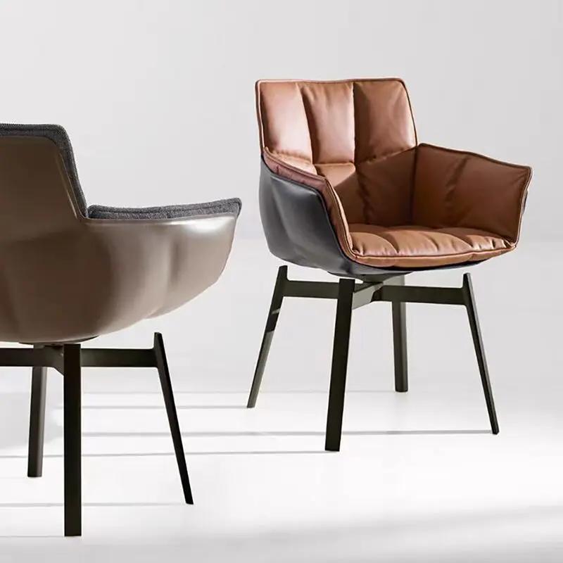Chaise de Salle à Manger Légère et Créative de Luxe, Chaise de Muscle Simple, Moderne, Nordique, Loi