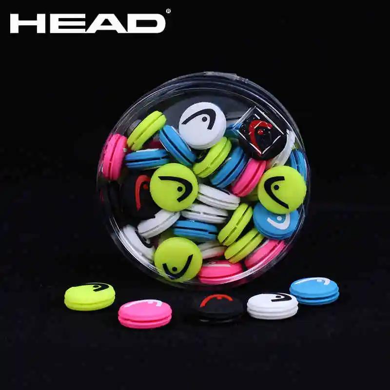2 pièces/lot tête circulaire raquette de Tennis amortisseur amortisseurs de vibrations Silicone Dura