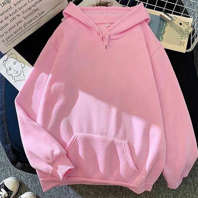 2025 sweat à capuche blanc hommes femmes automne à manches longues hauts pullover décontracté poche 