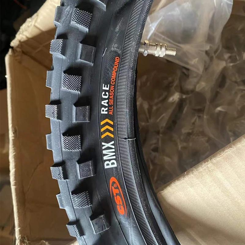 CST Professional 20 pouces BMX RACE toutes saisons 20*2.125 pneu de vélo avec Tube