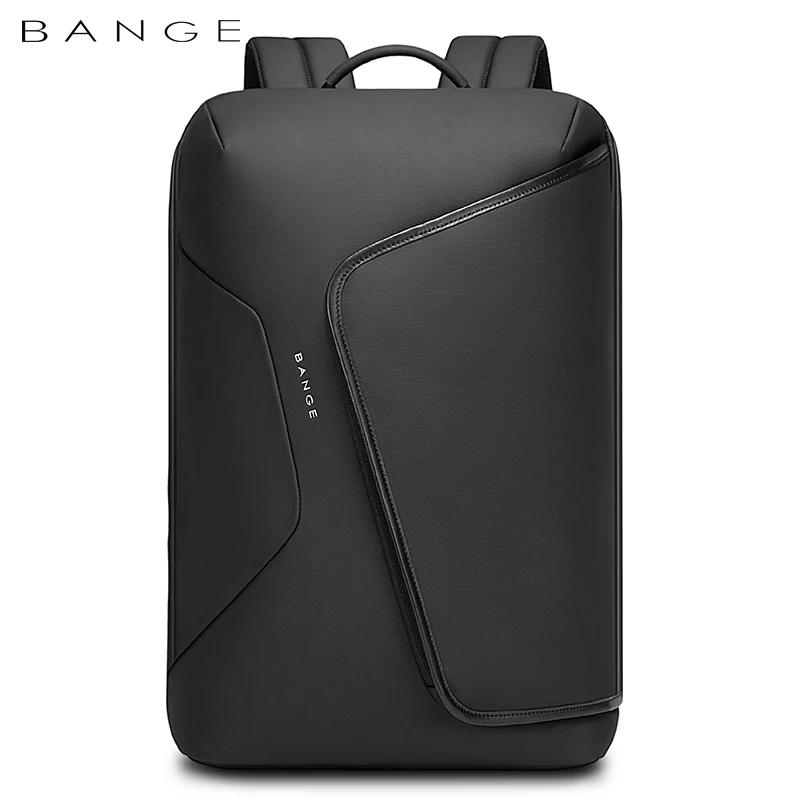 Sac à dos d'affaires BANGE pour hommes, sac à dos d'école imperméable de luxe, sac à dos pour ordina
