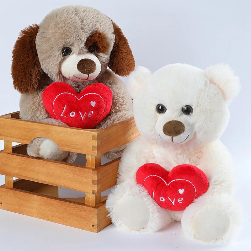Mignon coloré nœud papillon ours poupée en peluche câlin ours poupée enfants cadeau d'anniversaire o