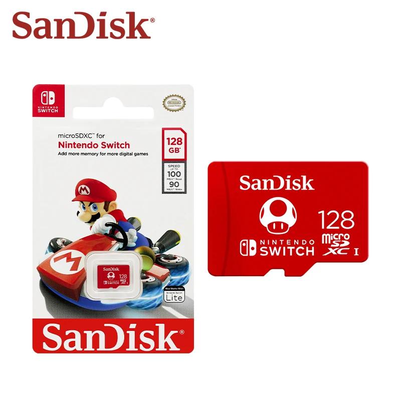 Carte mémoire SanDisk 100% originale, 128 go 256 go 512 go 1 to, vitesse de lecture jusqu'à 100 mo/s