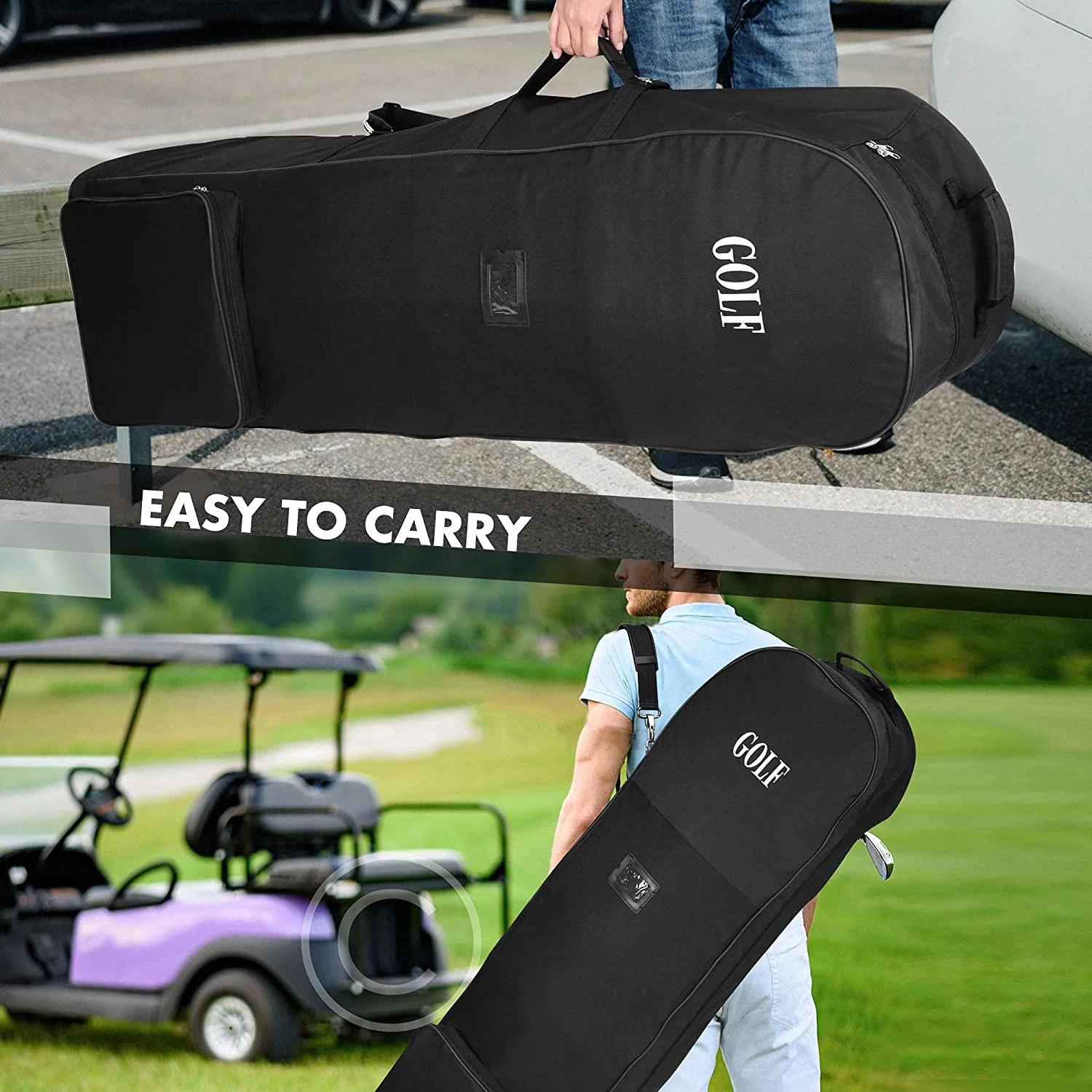 Sacs de voyage de Golf souples avec roues, sac d'aviation de grande capacité, sacs pratiques et dura