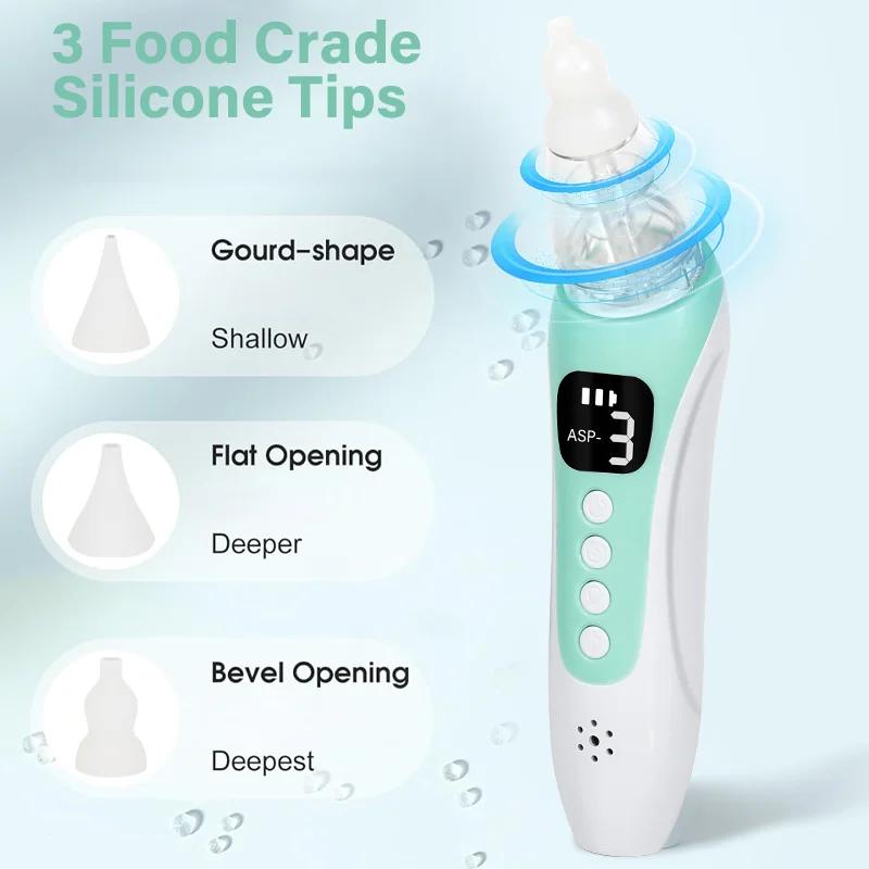 Aspirateur Nasal électrique pour bébé, nouveau modèle 2026, Version de chargement, aspirateur Nasal 