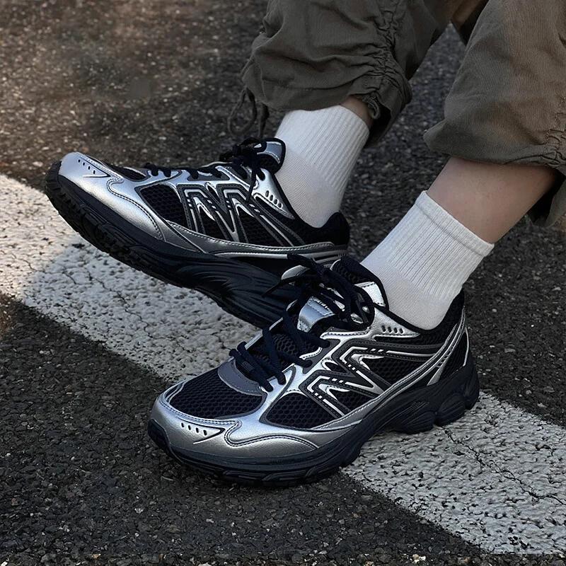 Chaussures de jogging rétro Golden Camel pour hommes et femmes - Baskets décontractées respirantes