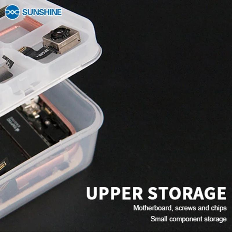 SUNSHINE SS-001A – boîte de rangement multifonctionnelle pour la réparation de téléphones portables,
