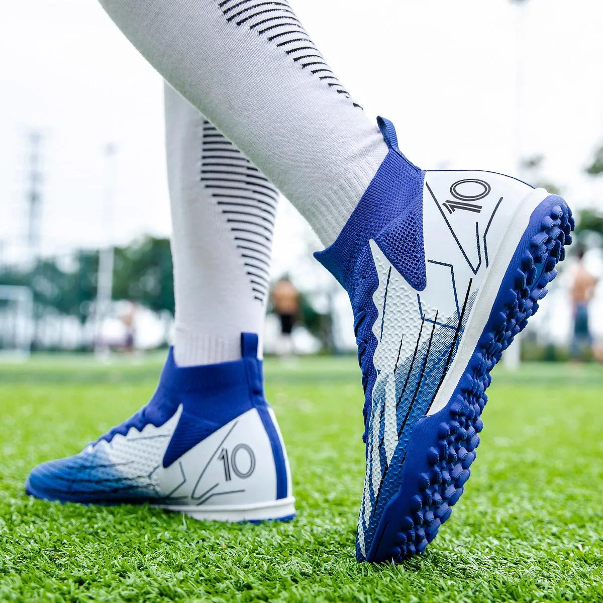 Crampons à pointes courtes, nouvelles chaussures de football de niveau de compétition pour hommes et