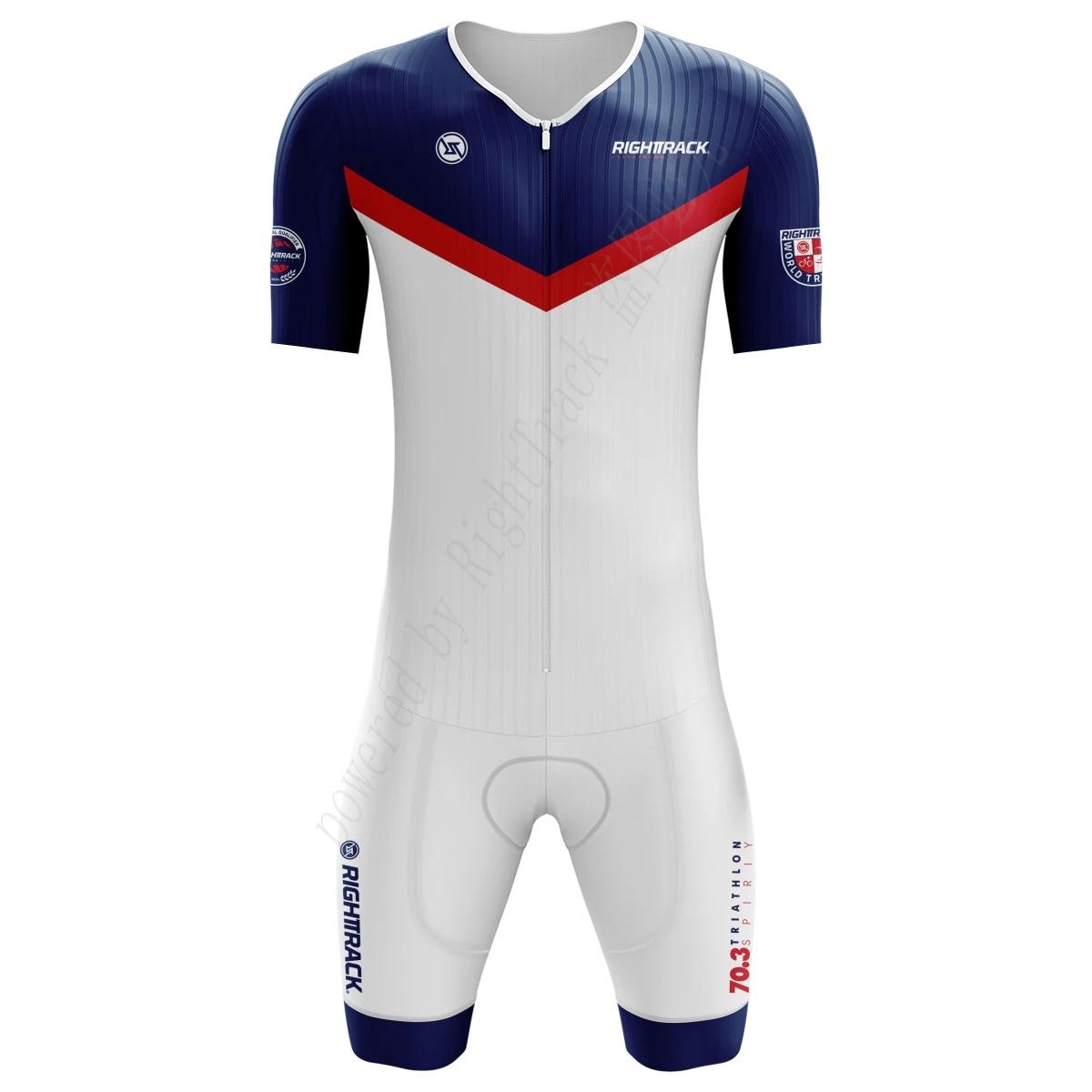 Nouveau Triathlon 70.3 Trisuit Champ du monde combinaison à manches courtes vêtements natation cycli