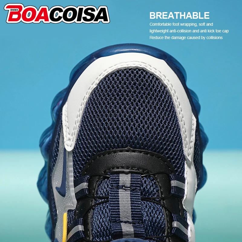 Chaussures de Sport pour enfants garçons mode course loisirs maille confortable en plein air enfants