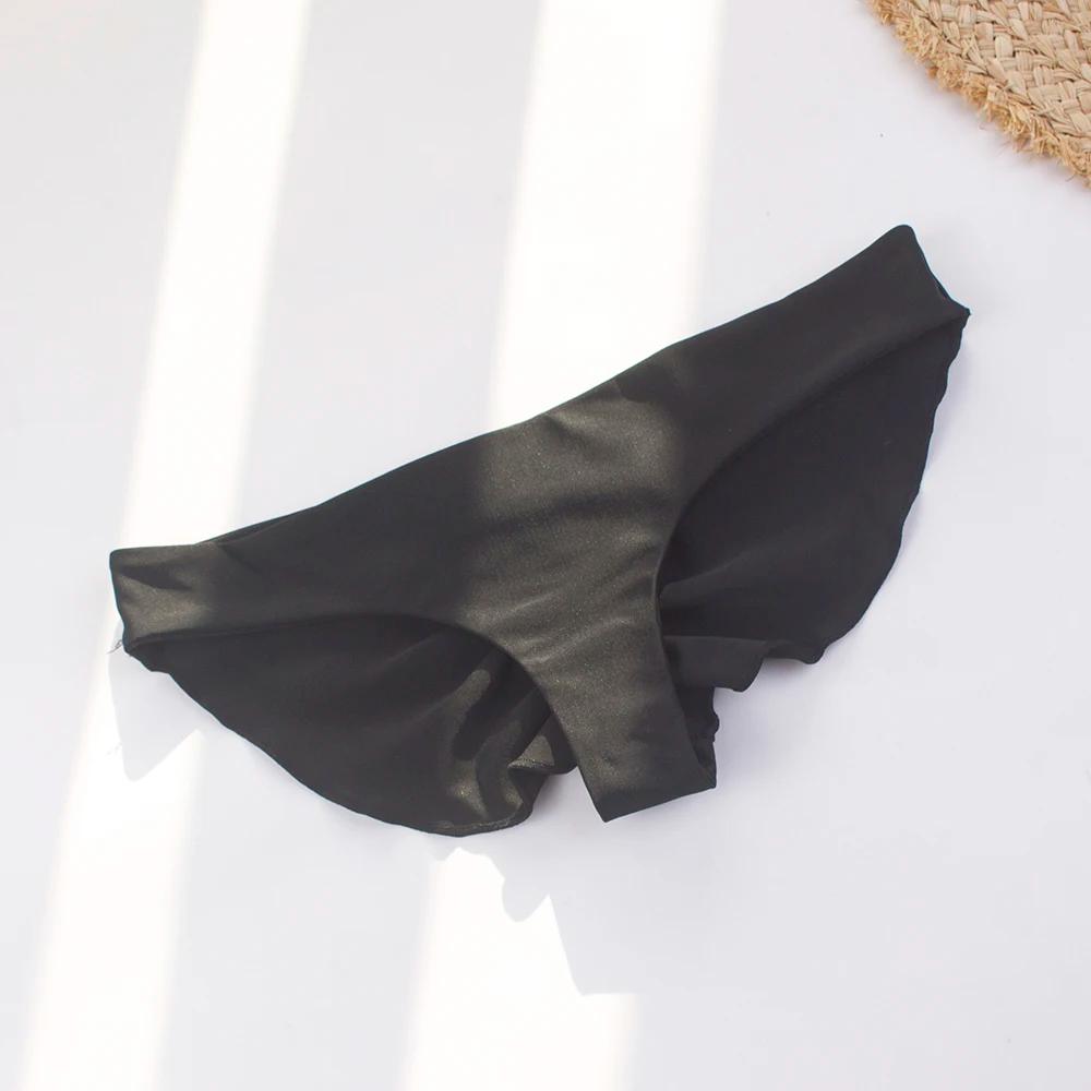 Maillot de bain une pièce femme style brésilien - Tanga, bas de bikini, collection 2026, tailles S-XL