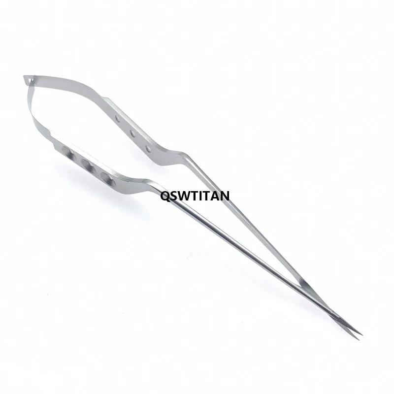 Micro ciseaux de neurocrurgie, Instruments microchirurgicaux en acier inoxydable, Micro ciseaux
