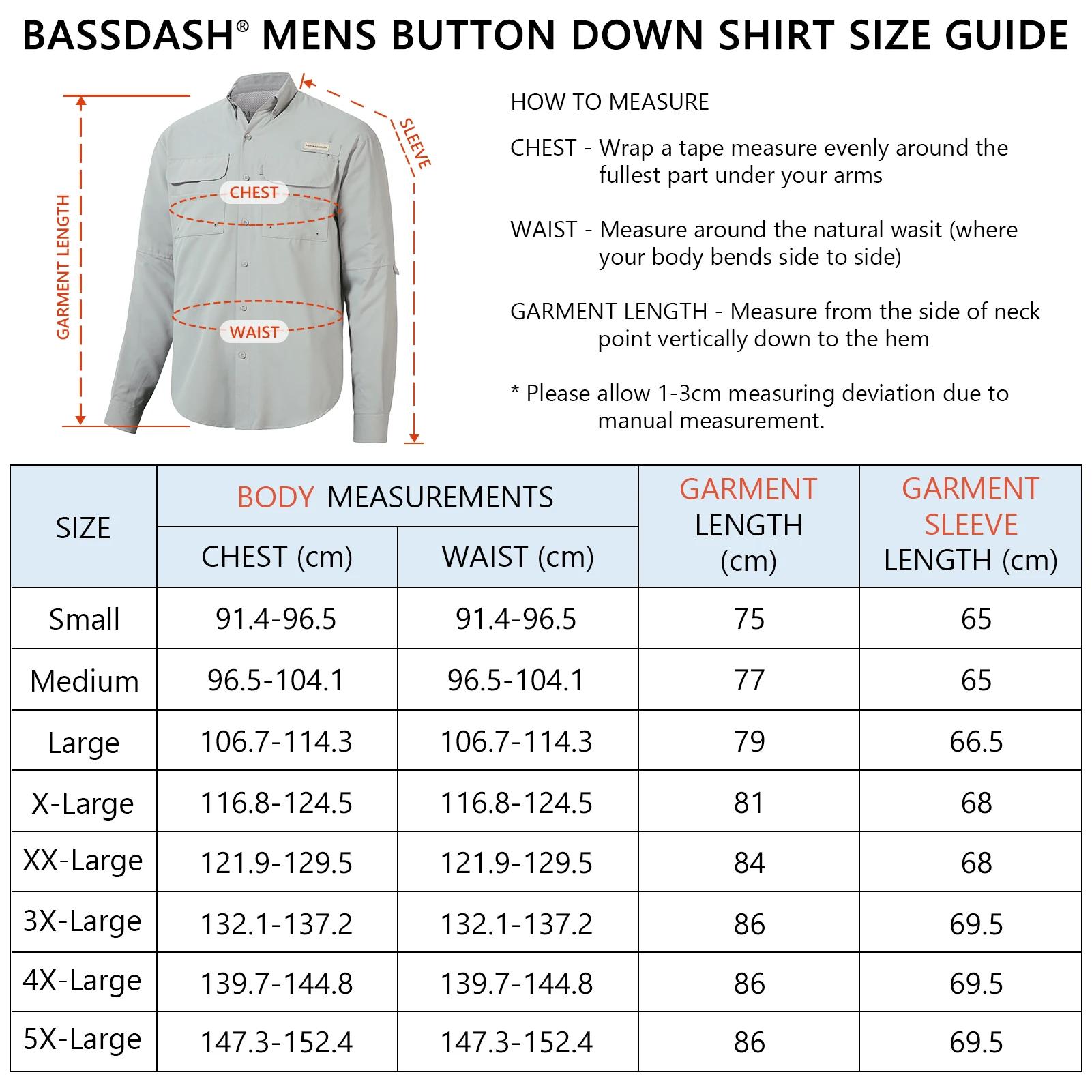 Bassdash-Chemise à boutons pour hommes, tenue d'été ou pour la pêche, survie sauvage, résistante au 