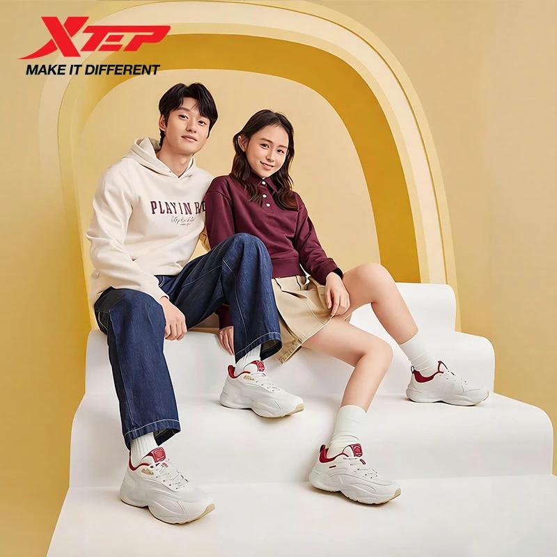 Xtep chaussures pour hommes chaussures de plein air rebond doux antidérapant chaussures décontractée