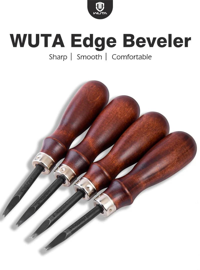 WUTA – biseauteuse en cuir aiguisé, outils en cuir, outils de bricolage, outils cuir professionnel, 