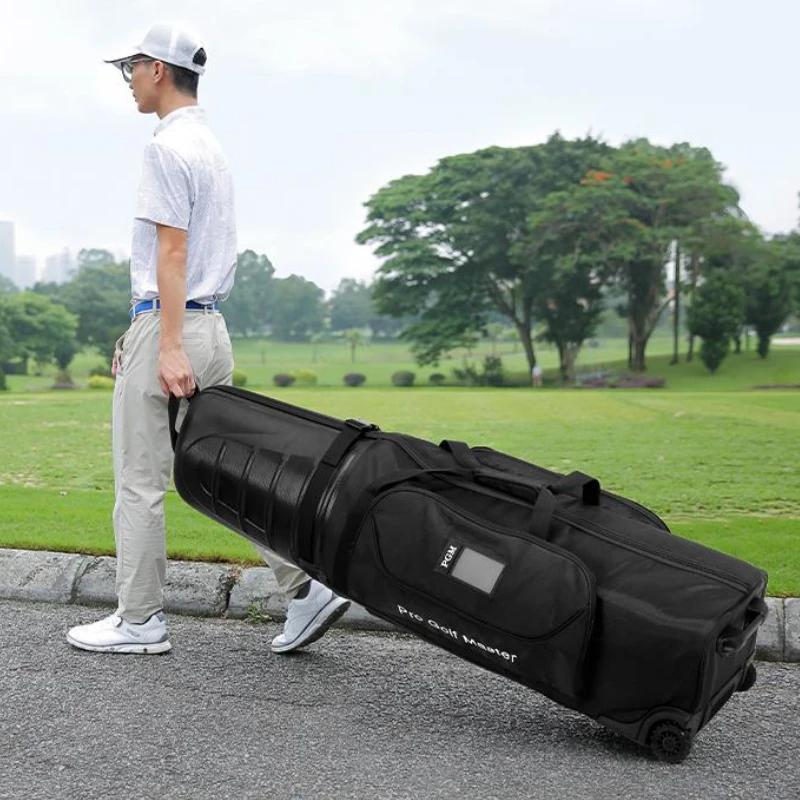Sac de Voyage Rigide Anti-Collision pour Golf et Aviation, Hommes et Femmes, avec Sangle de Transpor