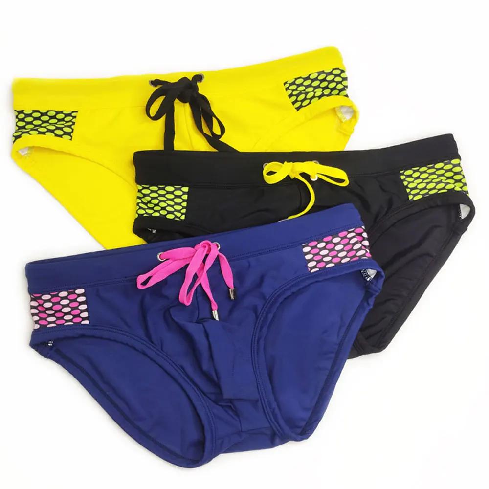Slip de bain sexy pour hommes - Maillot de bain court été sport nautique plage surf