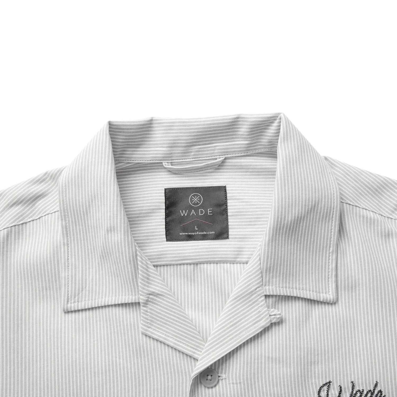 Li-ning chemise à rayures Wade pour hommes 100% coton coupe ample doublure à la mode loisirs manches
