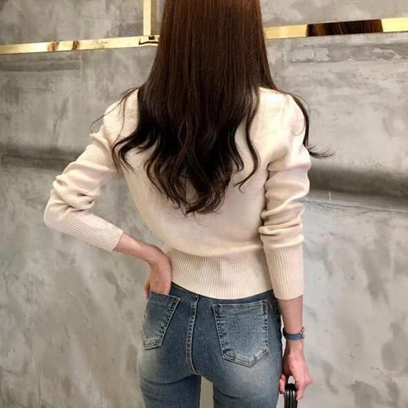 Nouvelle Collection Automne 2026 – Cardigan Chic et Décontracté pour Femme, Manches Longues, Tricoté