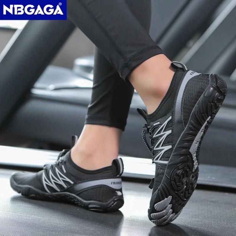 Chaussures de sport aquatique pour hommes, baskets légères à cinq doigts, antidérapantes, à séchage 