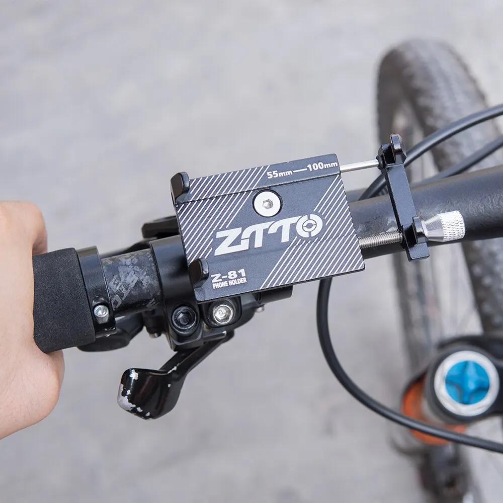 ZTTO-Support de téléphone universel pour guidon de vélo, cellule mobile VTT, GPS, support de moto en