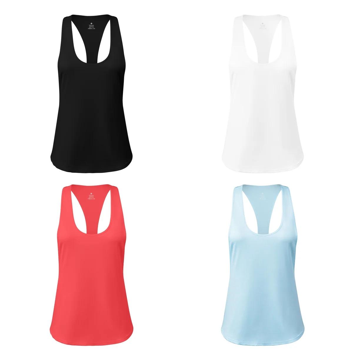 STOUREG Gilet d'entraînement pour femme sans manches séchage rapide haut de fitness gymnase course c