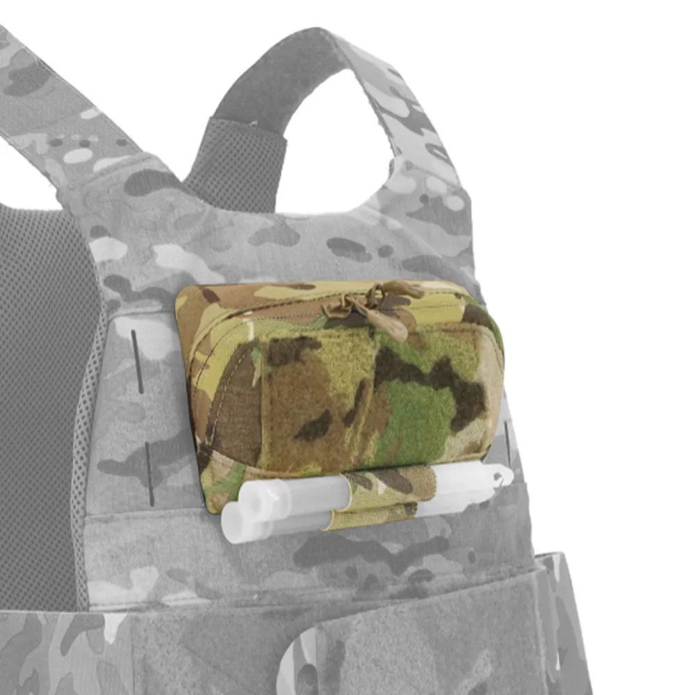 VULPO – gilet tactique FCPC MOLLE, pochette pour panneau d'administration, sous-sac d'extension de p