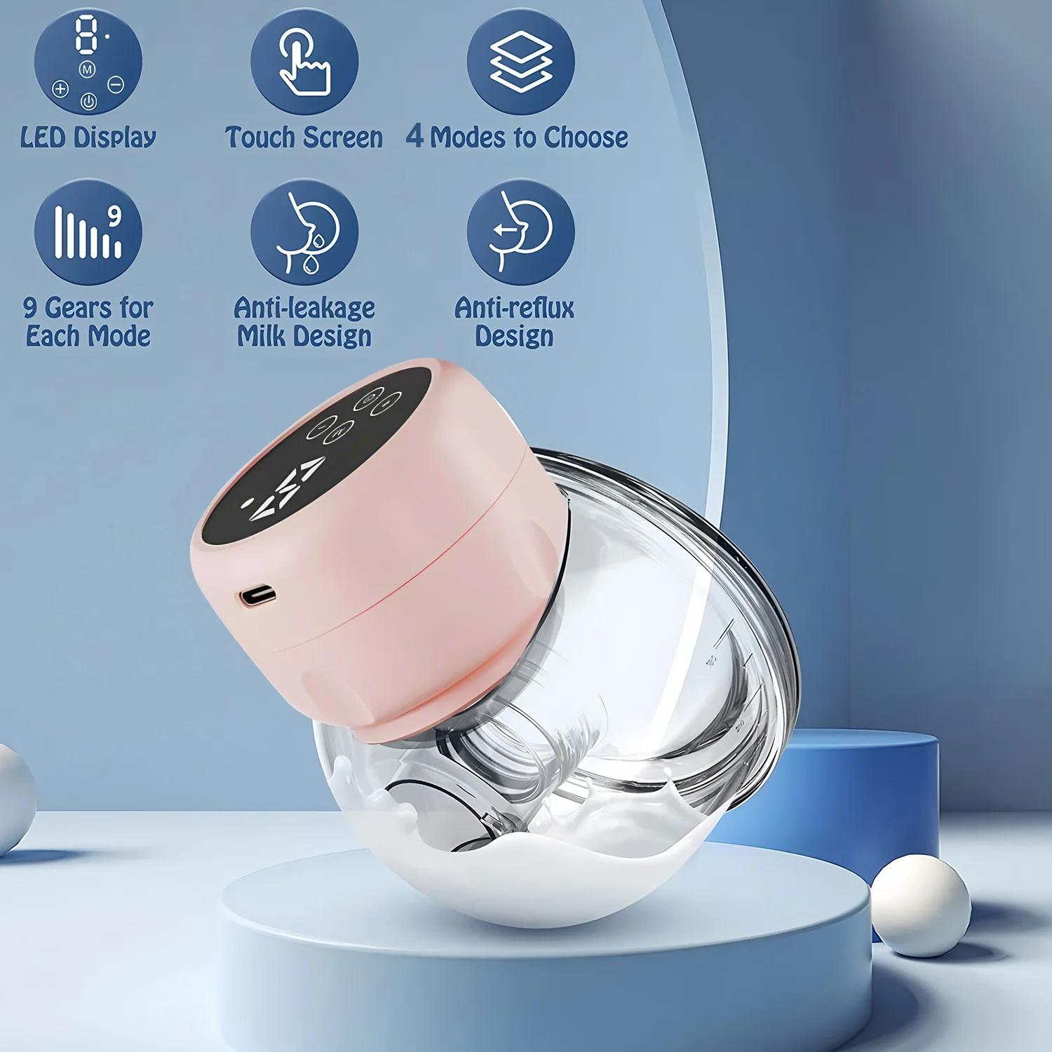 Tire-lait portable USB, Machine à traire et à traire du lait maternel, fournitures pour mère et bébé