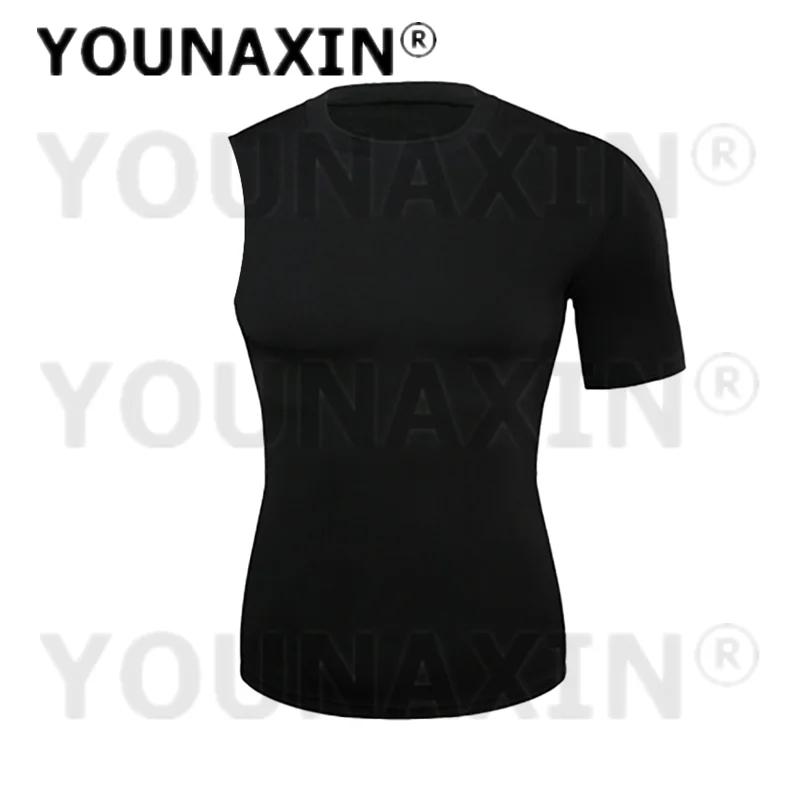 Leggings courts hommes et T-shirts manches un bras - Sport fitness basket yoga course à pied tailles S à 3XL