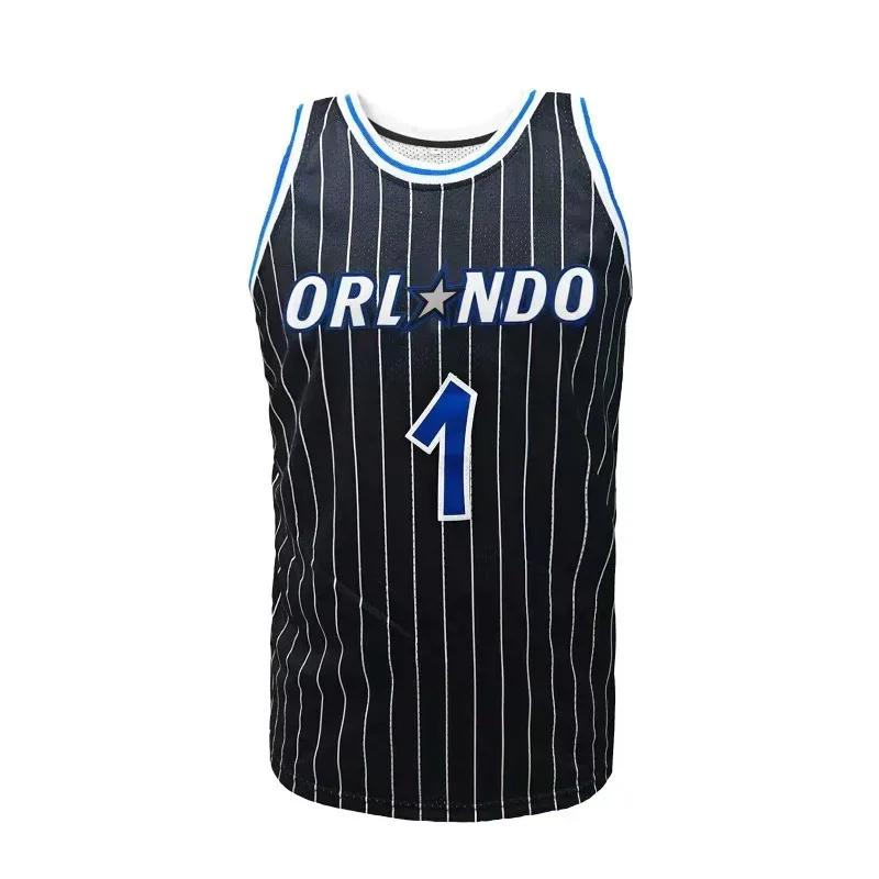 Chemise athlétique sans manches en jersey de basket-ball pour hommes # 32 Maillot coupe ample pour j