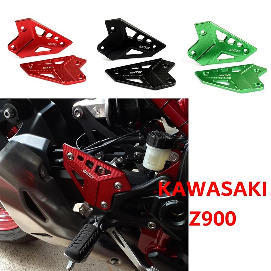 Repose-pieds de moto, plaques de talon, pour Kawasaki Z900 2017 2018 2019 2020 2021 2022