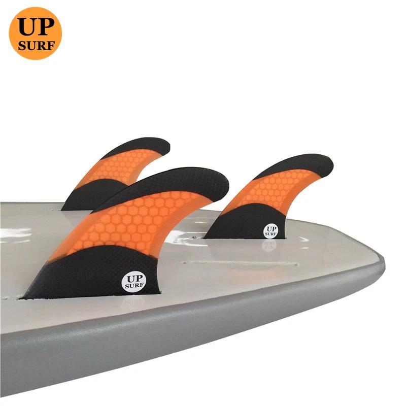 UPSURF FUTURE Fins G5/G7 Sup planche de Surf, Quilhas en fibre de carbone 3 pièces/ensemble, accesso