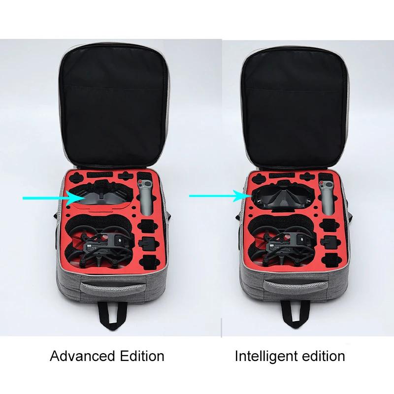 Sacs de rangement pour Drone DJI Avata, sac de rangement noir à Double épaule pour lunettes volantes