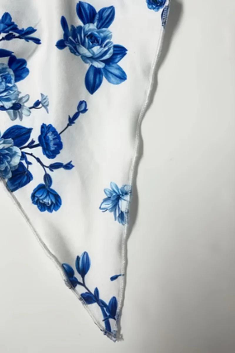 Haut sans bretelles à une col et épaules dénudées à la mode pour femme