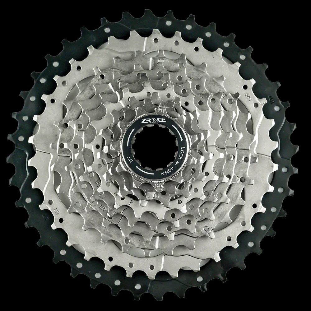 ZRACE-Cassette de vélo 9 vitesses, roue libre VTT 11-40T / 11-42T, 9 s CASSETTE