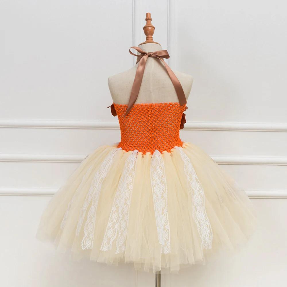 Robes de princesse Moanna pour filles, Costumes de vacances de noël, Tutus d'halloween pour enfants,