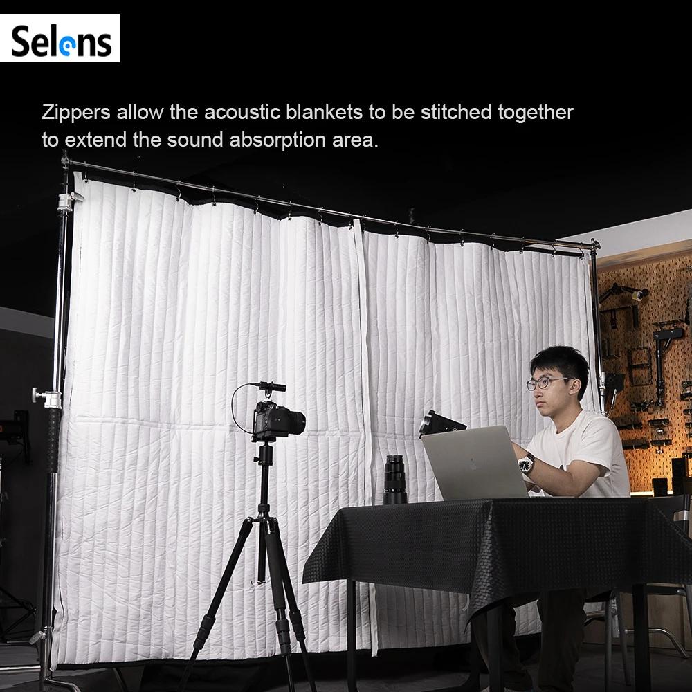 Selens 150X200 cm isolation phonique coton Absorption coton couverture sonore silencieux enregistrem