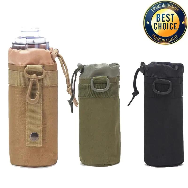 Pochette de bouteille d'eau de chasse, support de bouilloire Molle d'extérieur, Camping randonnée cy