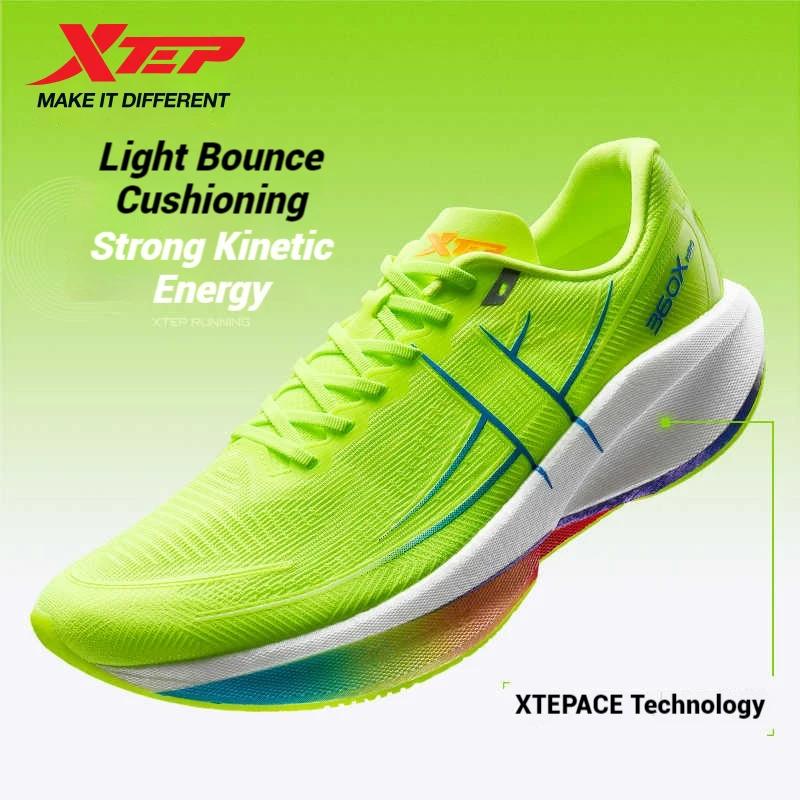 Xtep 360X-Chaussures de course professionnelles pour hommes, 2.0, marathon, course, plaque de carbon