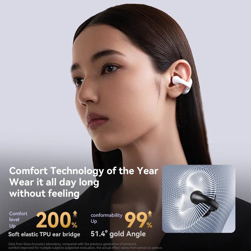 Sanag Z50S oreille ouverte Conduction d'air Tws écouteurs Bluetooth casque sans fil sport oreille Cl