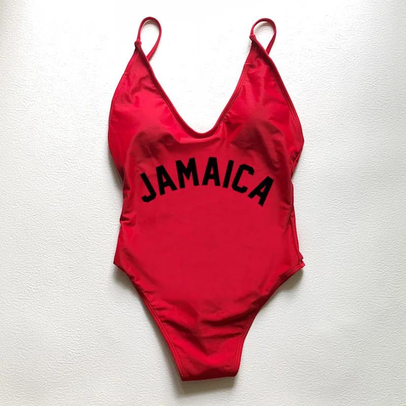 Maillot de bain une pièce femme JAMAICA sexy rembourré 2025 pour plage et piscine