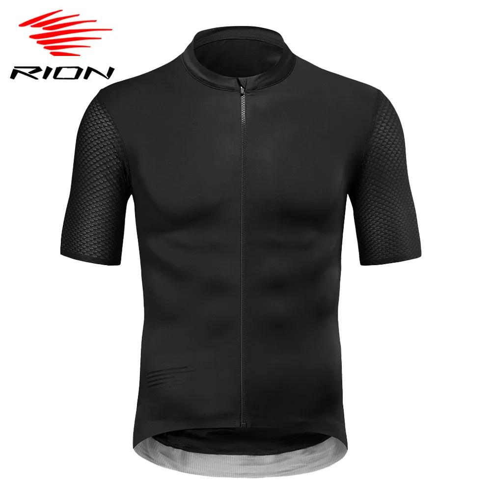 RION-Maillot de cyclisme à manches courtes VTT, T-shirt de motocross, Vêtements de sport de plein ai